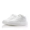 Sneakers damă din piele naturală, Leofex - 365 Alb Box